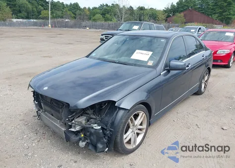 2013 Mercedes-Benz C 250 Sport from USA, damaged, VIN WDDGF4HB7DR270618